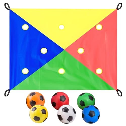 Team Building Spiele Für Arbeit, Teamarbeitsspiel mit Loch Wasserdichtem Tuch, Robustes Polyester, Stärkte Problemlösung für Unternehmenstraining, Gruppenarbeit in Schulen, Freizeit Teambuilding Team Building Spiele Für Arbeit, Teamarbeitsspiel mit Loch Wasserdichtem Tuch, Robustes Polyester, Stärkte Problemlösung für Unternehmenstraining, Gruppenarbeit in Schulen, Freizeit Teambuilding von Yugugomo