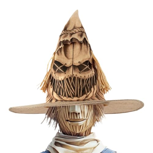 Yugugomo Hexenhut Für Halloween - Leichtes Rollenspiel Kostüm Hut,Verkleidungszubehör Für Frauen Und Männer Zu Karneval Und Mottopartys Mit Ländlichen Motiven Yugugomo Hexenhut Für Halloween - Leichtes Rollenspiel Kostüm Hut,Verkleidungszubehör Für Frauen Und Männer Zu Karneval Und Mottopartys Mit Ländlichen Motiven von Yugugomo