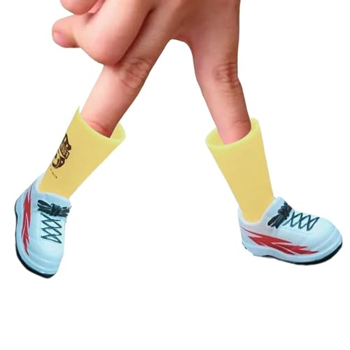 Yugugomo Mini-Skateboards, Finger Skateboard Stoff für Kinder, pädagogisches Spielzeug, Finger Breakdance Trainingsrequisiten, für Kinder Erwachsene, Dekorationen von Yugugomo