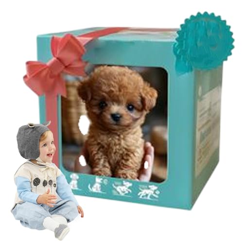 Yugugomo My Realistic Robot Puppy 2025, Interaktives Plüschtier Roboterhund mit weichem Kurzflausch, LEBENSWIRKLICHES Bellen, Ideales Lernspielzeug für Kinder, Haustierliebhaber Yugugomo My Realistic Robot Puppy 2025, Interaktives Plüschtier Roboterhund mit weichem Kurzflausch, LEBENSWIRKLICHES Bellen, Ideales Lernspielzeug für Kinder, Haustierliebhaber von Yugugomo