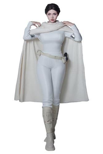 Yulefly Amidala Cosplay Costume Padme Kostüm Damen Kampf Anzug Halloween Karneval Outfit S Yulefly Amidala Cosplay Costume Padme Kostüm Damen Kampf Anzug Halloween Karneval Outfit S von Yulefly
