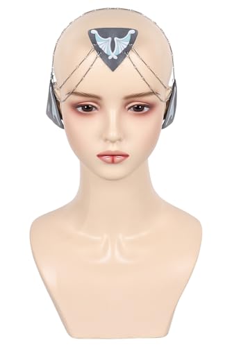 Yulefly Amidala Kostüm Stirnband Padme Cosplay Kopfbedeckung Halloween Outfits Karneval von Yulefly