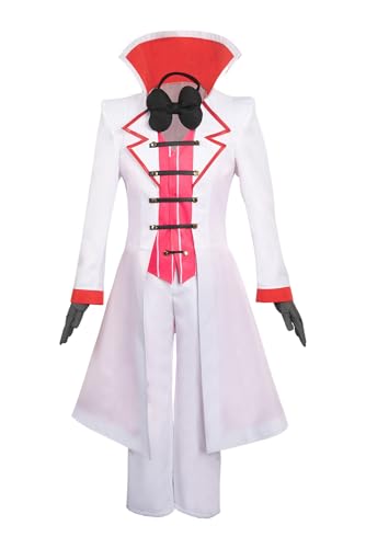 Yulefly Hazbin Hotel Cosplay Outfits Lucifer Kostüm Anime Cosplay Erwachsene Anzug Halloween Karneval XXL Yulefly Hazbin Hotel Cosplay Outfits Lucifer Kostüm Anime Cosplay Erwachsene Anzug Halloween Karneval XXL von Yulefly