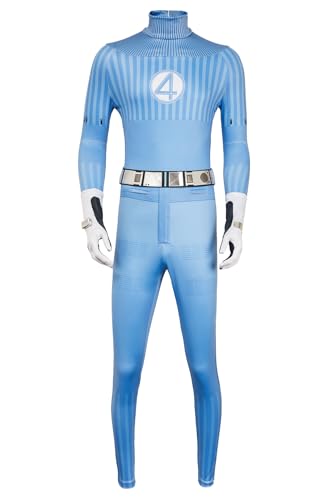 Yulefly Mister Fantastisches Kostüm Reed Richards Overall Superheld Cosplay Kampfanzug Halloween Karneval XXL Yulefly Mister Fantastisches Kostüm Reed Richards Overall Superheld Cosplay Kampfanzug Halloween Karneval XXL von Yulefly