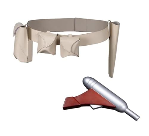 Yulefly Padme Amidala Kostüm Damen Kampf Gürteltasche Set Enthält Prop Pistolen Halloween Karneval M von Yulefly