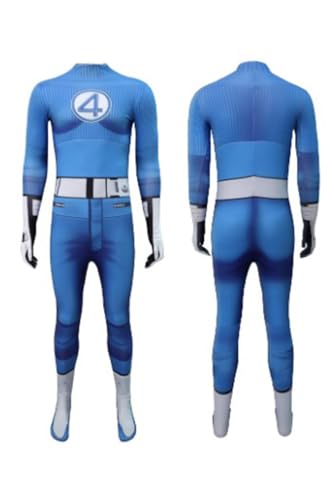 Yulefly Thing Kostüm Superhelden Cosplay Herren Overall Fantastic Kampfanzug Halloween Karneval 190 von Yulefly
