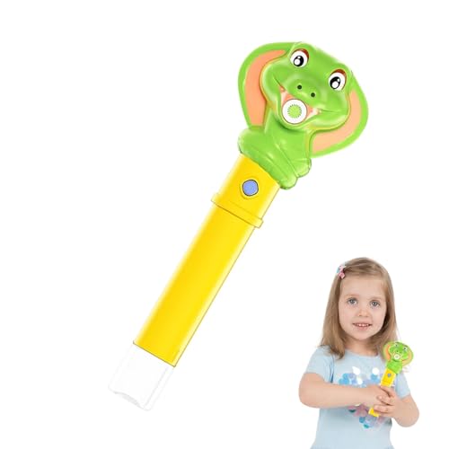 Yulokdwi Bubble -Zauberstäbe für Kinder, Blasenstab leuchten - Schlangenblasmaschine für Garten - Automatische Lichtblasenstab mit Musik außerhalb Spielzeugs für Kinder 3-5 Yulokdwi Bubble -Zauberstäbe für Kinder, Blasenstab leuchten - Schlangenblasmaschine für Garten - Automatische Lichtblasenstab mit Musik außerhalb Spielzeugs für Kinder 3-5 von Yulokdwi