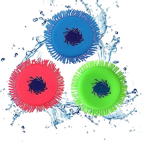 YumSur Frisbee 3er Set Wasser Frisbee,Water Disc, Wasser Wurfscheibe aus Schaumstoff und Silikon, Extra Soft in knalligen Farben für den Sommer YumSur Frisbee 3er Set Wasser Frisbee,Water Disc, Wasser Wurfscheibe aus Schaumstoff und Silikon, Extra Soft in knalligen Farben für den Sommer von YumSur