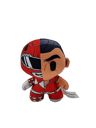 BANDAI Power Rangers Merchandise Red Ranger Plüschtier, 19 cm, freistehend, roter Ranger, kuscheliges Plüschtier, DZNR, Sammlerstück, Stofftiere für Fans von niedlichen Dingen, tolle BANDAI Power Rangers Merchandise Red Ranger Plüschtier, 19 cm, freistehend, roter Ranger, kuscheliges Plüschtier, DZNR, Sammlerstück, Stofftiere für Fans von niedlichen Dingen, tolle von BANDAI