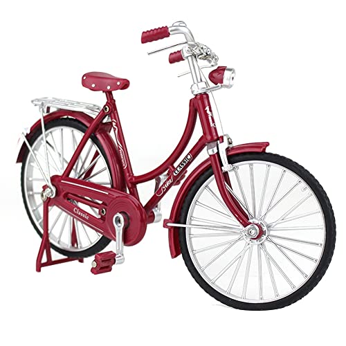Yumin Mini 1:10 Legierung Modell Fahrrad Druckguss Metall Finger Mountainbike Retro Fahrrad Erwachsene SammlerstüCk Kinder Spielzeug, Stil 2 Rot Yumin Mini 1:10 Legierung Modell Fahrrad Druckguss Metall Finger Mountainbike Retro Fahrrad Erwachsene SammlerstüCk Kinder Spielzeug, Stil 2 Rot von Yumin