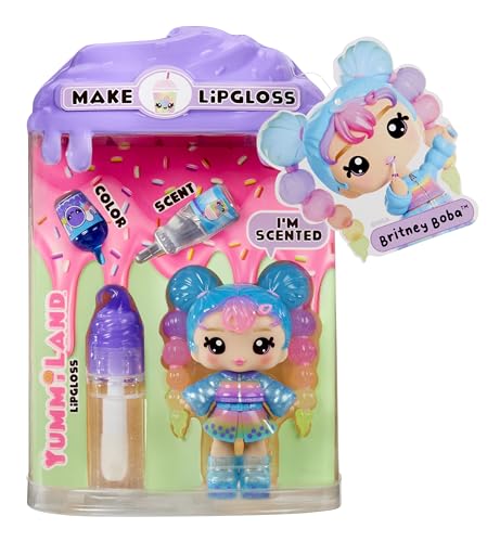 Yummiland Lip Gloss Doll - Britney Boba - Inklusive DIY Lipgloss-Set, Geeignet für Kinder ab 4 Jahren Yummiland Lip Gloss Doll - Britney Boba - Inklusive DIY Lipgloss-Set, Geeignet für Kinder ab 4 Jahren von Yummiland