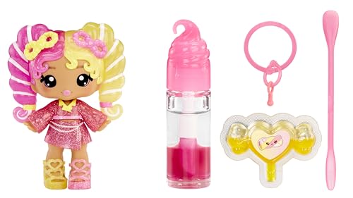 Yummiland Lip Gloss Doll: Mystery Color Change - Mila Mallows - Enthält 1 Puppe, DIY-Lipgloss + Abnehmbaren Schlüsselanhänger, Kosmetik-Spiel, Sammlerstück, Geeignet für Kinder ab 4 Jahren von Yummiland