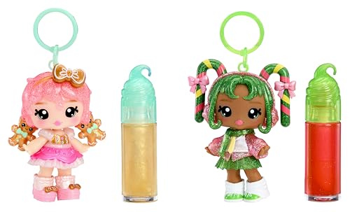 Yummiland x Holiday Lip Gloss Doll - Enthält 1 Puppe, DIY Lip Gloss + Schlüsselanhänger, Kosmetik-Spiel, Saisonales Sammlerstück, Geeignet für Kinder ab 4 Jahren von Yummiland