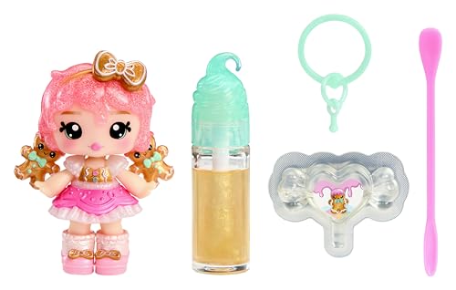 Yummiland x Holiday Lip Gloss Doll - Gigi Gingerbread - Enthält 1 Puppe, DIY Lip Gloss + Schlüsselanhänger, Kosmetik-Spiel, Saisonales Sammlerstück, Geeignet für Kinder ab 4 Jahren Yummiland x Holiday Lip Gloss Doll - Gigi Gingerbread - Enthält 1 Puppe, DIY Lip Gloss + Schlüsselanhänger, Kosmetik-Spiel, Saisonales Sammlerstück, Geeignet für Kinder ab 4 Jahren von Yummiland
