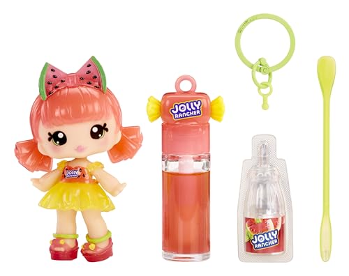Yummiland x Licensed Sweets Lip Gloss Doll: Jolly Rancher - Mimi Watermelon - Enthält 1 Puppe, DIY-Lipgloss + Abnehmbaren Schlüsselanhänger, Kosmetik-Spiel, Sammlerstück, Für Kinder ab 4 Jahren Yummiland x Licensed Sweets Lip Gloss Doll: Jolly Rancher - Mimi Watermelon - Enthält 1 Puppe, DIY-Lipgloss + Abnehmbaren Schlüsselanhänger, Kosmetik-Spiel, Sammlerstück, Für Kinder ab 4 Jahren von Yummiland