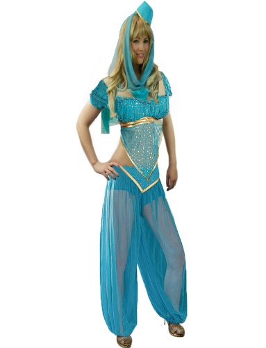 Yummy Bee - Arabische Prinzessin Bauchtänzerin Bollywood Karneval Fasching Kostüm Damen Größe 34-46 (34) von Yummy Bee