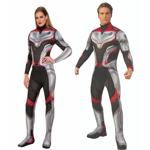 Yummy Bee - Avengers Kostüm Erwachsene - Halloween Superhelden Kostüme für Herren - Super Hero Kostüm - XL - Brust 42-44 von Yummy Bee