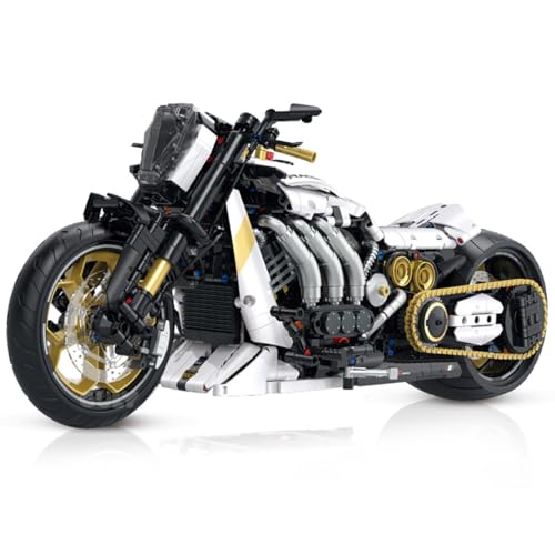 Yunigzmy Technik Motorrad Bausteine für Lambo, 2000 Klemmbausteine Motorrad Modellbausatz, MOC Supermotorrad Bausatz Geschenke Spielzeug für Erwachsene Kinder Yunigzmy Technik Motorrad Bausteine für Lambo, 2000 Klemmbausteine Motorrad Modellbausatz, MOC Supermotorrad Bausatz Geschenke Spielzeug für Erwachsene Kinder von Yunigzmy