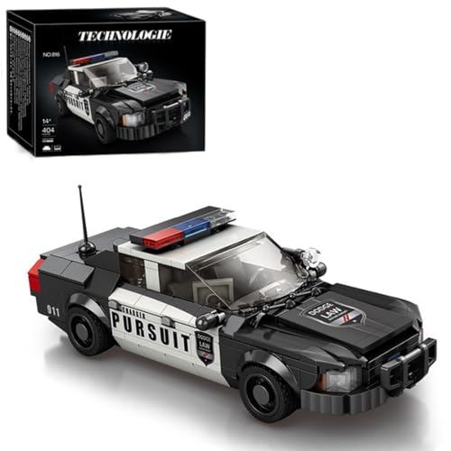 Yunigzmy Technik Sportwagen Bausteine für Police Car, 404 Klemmbausteine Sportwagen Modell Bausatz, MOC Supersportwagen Bausatz Geschenke Spielzeug für Erwachsene Kinder Yunigzmy Technik Sportwagen Bausteine für Police Car, 404 Klemmbausteine Sportwagen Modell Bausatz, MOC Supersportwagen Bausatz Geschenke Spielzeug für Erwachsene Kinder von Yunigzmy