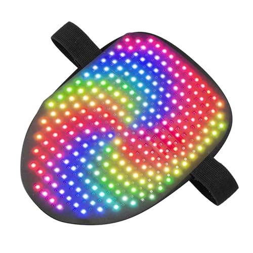 LED-Maske mit Gestenerkennung, LED-beleuchtete Gesichtstransformationsabdeckung für Halloween, Cosplay, Party, Weihnachten, Geburtstag, Wiederaufladbar LED-Maske mit Gestenerkennung, LED-beleuchtete Gesichtstransformationsabdeckung für Halloween, Cosplay, Party, Weihnachten, Geburtstag, Wiederaufladbar von Yunir