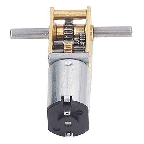 Yunir Getriebemotor, 1218-N20 Ganzmetallgetriebe, DC12V27 U/min, Doppelwellen-Schneckengetriebemotor mit Niedriger Drehzahl, mit Encoder, für Intelligente Systeme der Automobil-Robotik Yunir Getriebemotor, 1218-N20 Ganzmetallgetriebe, DC12V27 U/min, Doppelwellen-Schneckengetriebemotor mit Niedriger Drehzahl, mit Encoder, für Intelligente Systeme der Automobil-Robotik von Yunir
