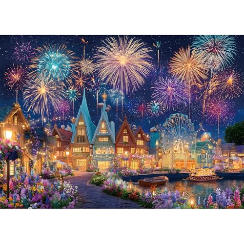 Yunlus Puzzle für Erwachsene 1000 Teile Feuerwerk Festival Feier Puzzles Unmöglich Schwer Schwierig Herausfordernde Puzzles für Erwachsene Weihnachten Puzzle 1000 Teile 71,1 x 50,8 cm Yunlus Puzzle für Erwachsene 1000 Teile Feuerwerk Festival Feier Puzzles Unmöglich Schwer Schwierig Herausfordernde Puzzles für Erwachsene Weihnachten Puzzle 1000 Teile 71,1 x 50,8 cm von Yunlus