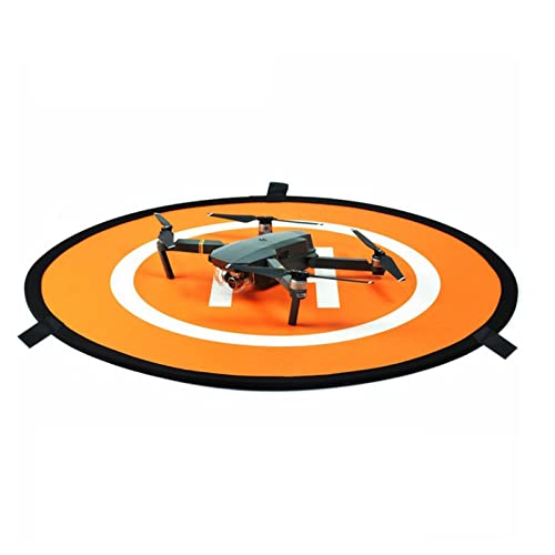Drohnen-Landeplatz, 30 Zoll, 75 cm, Nylon, Doppelseitig, Hubschrauber-Landematte, Wasserdichter, Faltbarer Quadcopter-Landeplatz für DJI Mavic Pro Spark von Yunseity