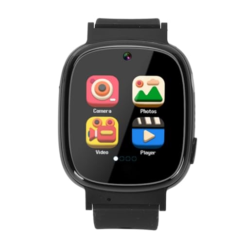 Smartwatch, 1,44-Zoll-HD-Bildschirm für . Smartwatch mit Hochauflösender Kamera für den Alltag (Black) von Yunseity