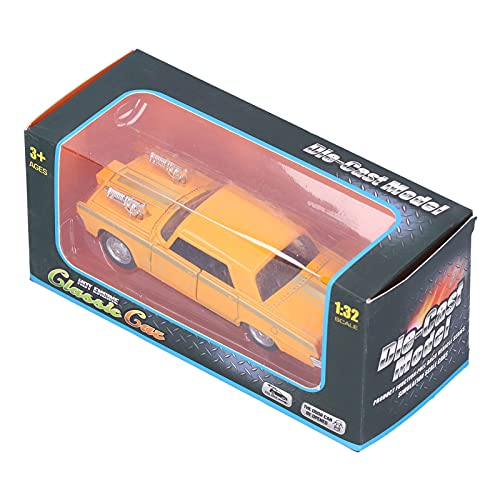 Yunseity Auto Spielzeug, Vintage Auto SPIELZUG MINI Spielugug Legierung Spielug für Zuhause Kindergarten Im Freien Im Freien für Innenräume für Mädchen ((Gelb)) von Yunseity