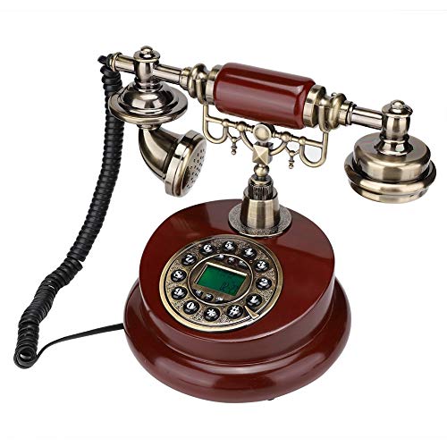 Yunseity Europäische Schnurgebundenes Retro-Telefon MS-6100B MIT Pause UND WAHLWIEDERHOLUNTSFUNTION, Geräuschunterdruckung, Automatische IP-Daten Yunseity Europäische Schnurgebundenes Retro-Telefon MS-6100B MIT Pause UND WAHLWIEDERHOLUNTSFUNTION, Geräuschunterdruckung, Automatische IP-Daten von Yunseity