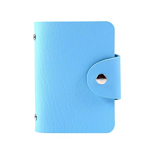 Yunseity Kartenetui, Kartenschutz Praktisch und Schön MIT Feiner Metallschnalle Zuur Kartenavenaufbewahrung (Blue) von Yunseity