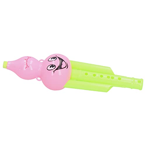 Yunseity Musikinstrumente Flöte, Musikinstrumente Spielegug Cartoon-Mustern Hochsimulation Flöte Spielegug Spielug für Klinkind für (Grün + Pink) von Yunseity