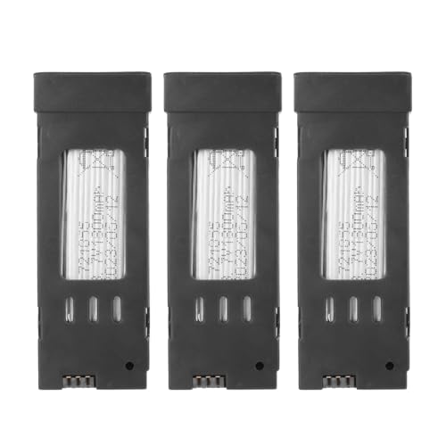 Yunseity RC -Drohne Lithium -Batterie Langlebig 1800mah für E58 E68 JY109 998Pro Quadcopter 3pcs von Yunseity