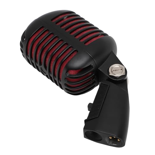 Yunseity Retro Dynamisches Vokalmikrofon mit Exzellent (Black) von Yunseity