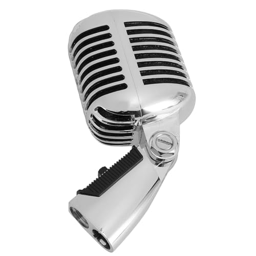 Yunseity Retro Dynamisches Vokalmikrofon mit Exzellent (Silver) von Yunseity