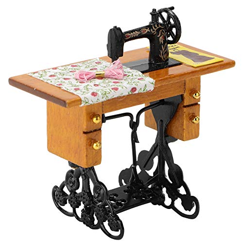 Yunxwd Puppenhaus Nähmaschine, Mini Nähmaschine Mini Puppenhaus Möbel Mechanische Spieluhr für Sammlung Jubiläum Geburtstagsgeschenk 1:12 Möbel Puppenhaus Dekoration Yunxwd Puppenhaus Nähmaschine, Mini Nähmaschine Mini Puppenhaus Möbel Mechanische Spieluhr für Sammlung Jubiläum Geburtstagsgeschenk 1:12 Möbel Puppenhaus Dekoration von Yunxwd