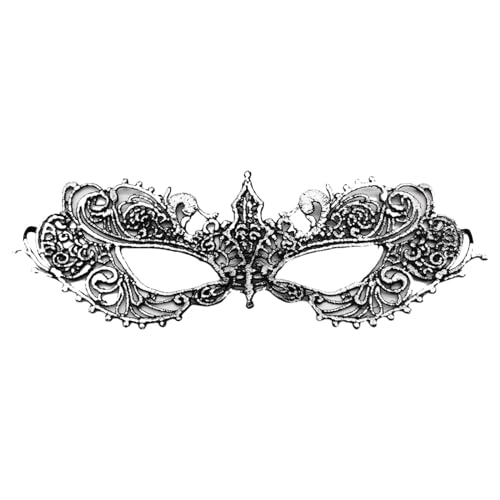 Yunyahe Venezianische Maske Damen, Mascarade Masken für Frauen Sexy Venezianische Gesichtsmaske Halloween Mädchen Maskerade Abschlussball Karneval Maske Kostüm Zubehör Maskerade Party von Yunyahe