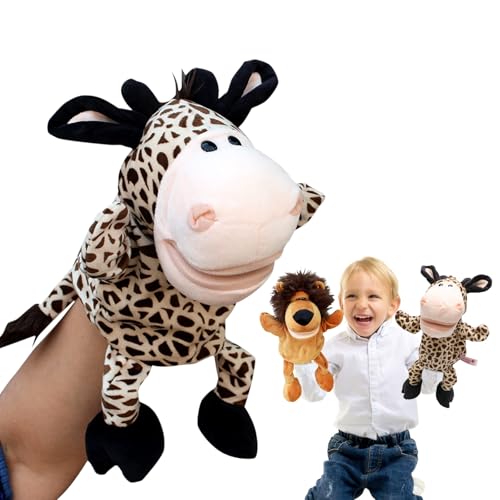 Yuragim Handpuppen für Kinder, Tier Handpuppen Spielzeug für Kinder, Plüschtiere Kinderhandpuppen mit Beweglicher Offener Mund für Geschichtenerzählen Unterricht Vorschule Geburtstagsgeschenke Giraffe Yuragim Handpuppen für Kinder, Tier Handpuppen Spielzeug für Kinder, Plüschtiere Kinderhandpuppen mit Beweglicher Offener Mund für Geschichtenerzählen Unterricht Vorschule Geburtstagsgeschenke Giraffe von Yuragim