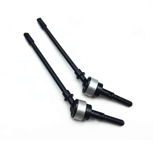 Yurefax 1 Paar CVD-Antriebswellen Dogbone 105 mm Edelstahl Vorderachsantriebswellen 1/10, for Axial, for SCX10 RC Crawler Querlenkerverbindung Yurefax 1 Paar CVD-Antriebswellen Dogbone 105 mm Edelstahl Vorderachsantriebswellen 1/10, for Axial, for SCX10 RC Crawler Querlenkerverbindung von Yurefax
