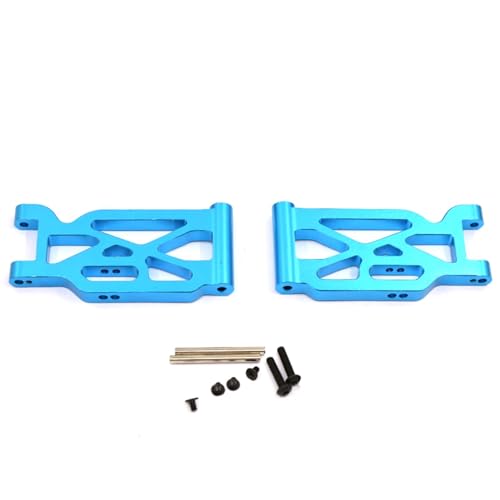 Yurefax 2-teilige Schwingarme aus Aluminiumlegierung for die Vorderradaufhängung, for Wltoys, for 104001 1/10 RC-Auto Querlenkerverbindung(Light Blue) von Yurefax