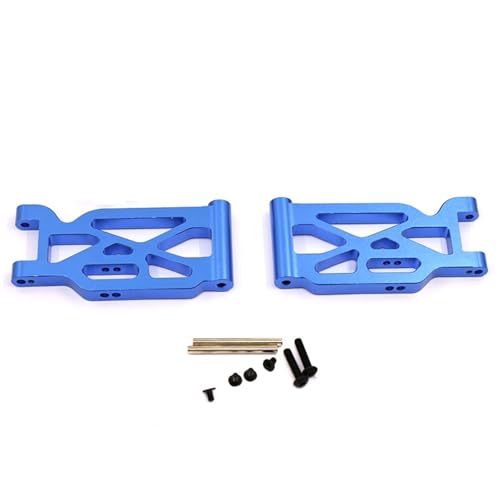 Yurefax 2-teilige Schwingarme aus Aluminiumlegierung for die Vorderradaufhängung, for Wltoys, for 104001 1/10 RC-Auto Querlenkerverbindung(Navy Blue) von Yurefax