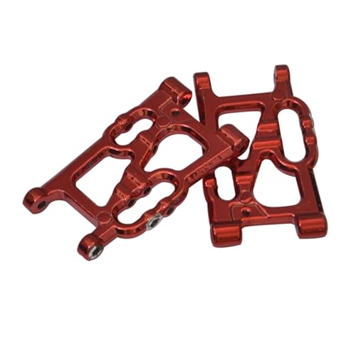 Yurefax 2-teiliger vorderer hinterer Querlenker aus Metall for XLF F16 F17 F-16 F17 1/14 RC Autoersatzteile Querlenkerverbindung(Red) von Yurefax