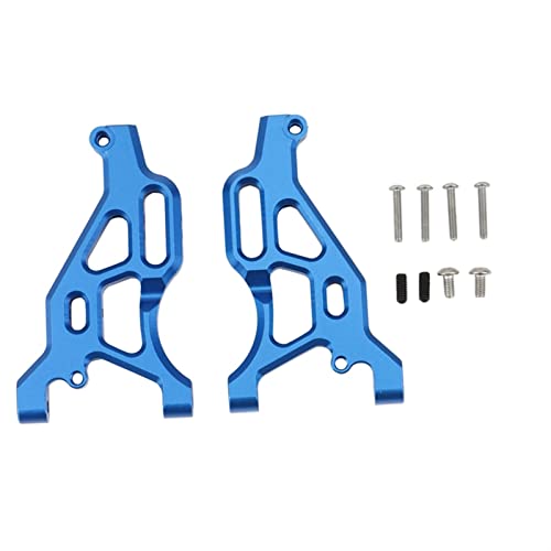 Yurefax 2-teiliger vorderer unterer Querlenker aus Metall, for ARRMA 1/7 Limitless Infraction 6S 1/8, for Typhon 6S RC-Auto-Upgrade-Teile Querlenkerverbindung(Blue) von Yurefax