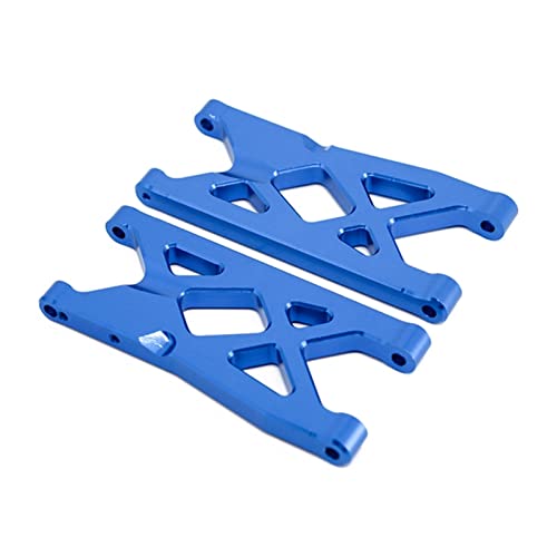 Yurefax 2-teiliges Set mit hinteren Querlenkern aus Metall for Arrma 1/10, for SENTON, for VORTEKS, for Typhon, for Big Rock, for Upgrade-Teile for Granite RC-Autos Aufhängeglied(Blue) von Yurefax