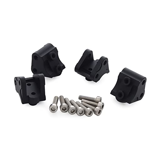 Yurefax 30T 8T Kegelrad Antriebswelle Achsschenkelträger Verbindungshalterungen, for 1/10 RC Crawler Axial SCX10 II AR44 Achse, for Fimonda Querlenkerverbindung(No.13) von Yurefax
