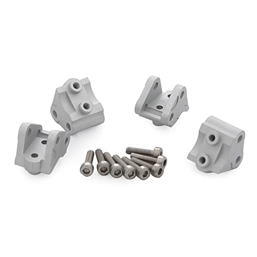 Yurefax 30T 8T Kegelrad Antriebswelle Achsschenkelträger Verbindungshalterungen, for 1/10 RC Crawler Axial SCX10 II AR44 Achse, for Fimonda Querlenkerverbindung(No.14) von Yurefax