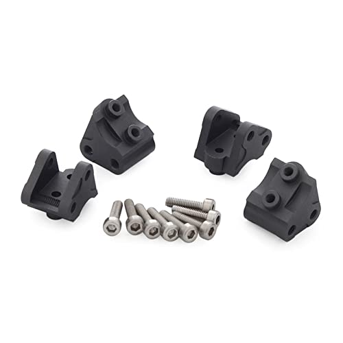 Yurefax 30T 8T Kegelrad Antriebswelle Achsschenkelträger Verbindungshalterungen, for 1/10 RC Crawler Axial SCX10 II AR44 Achse, for Fimonda Querlenkerverbindung(No.15) von Yurefax