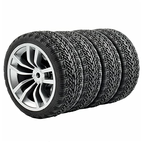 Yurefax 4 Stück Radreifen Einsatzschwamm, for HSP, 1/10 1:10 On-Road Car RC Rim02-8006 RC-Autoreifen(Rim02S-8006) von Yurefax