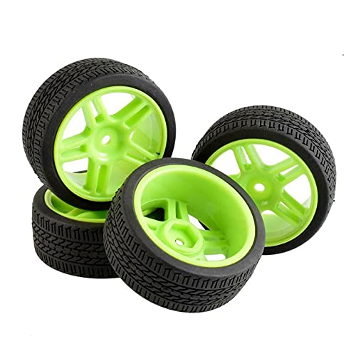 Yurefax 4 Stück Speed ​​Tires Radeinsatz Schwamm, for HSP, 1/10 1:10 Tourenwagen RC 905-6091 RC-Autoreifen(905G-6091) von Yurefax