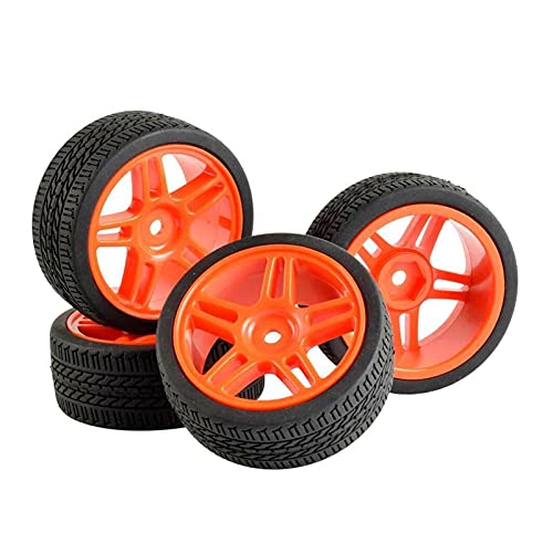 Yurefax 4 Stück Speed ​​Tires Radeinsatz Schwamm, for HSP, 1/10 1:10 Tourenwagen RC 905-6091 RC-Autoreifen(905R-6091) von Yurefax